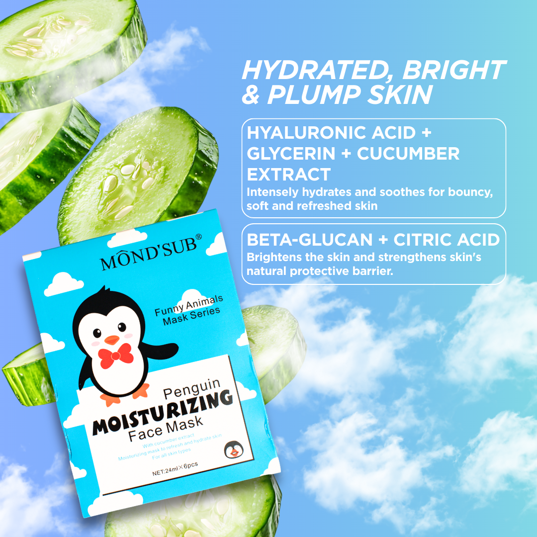 Penguin Moisturizing Face Mask