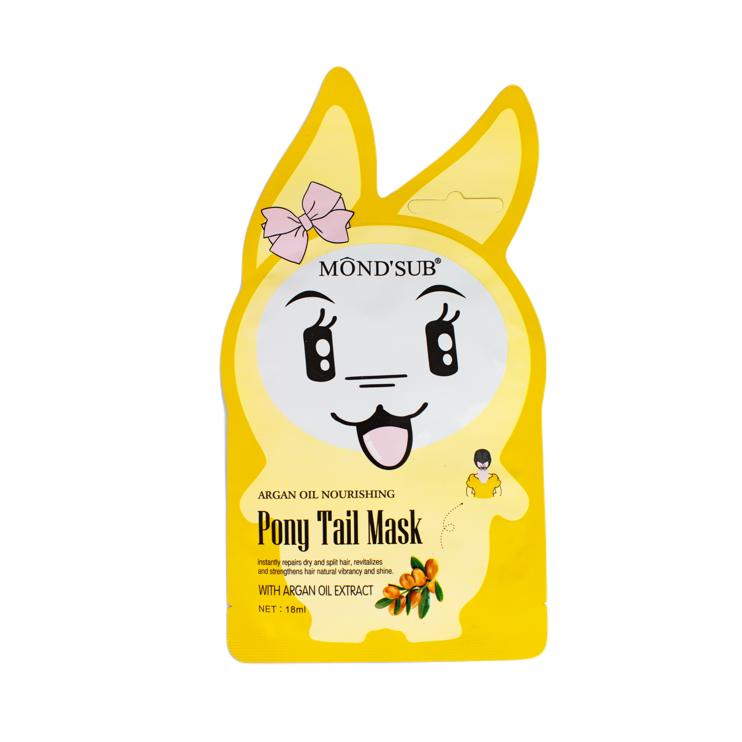 ARGAN OIL NOURISHING AROMATHERAPY PONYTAIL MASK