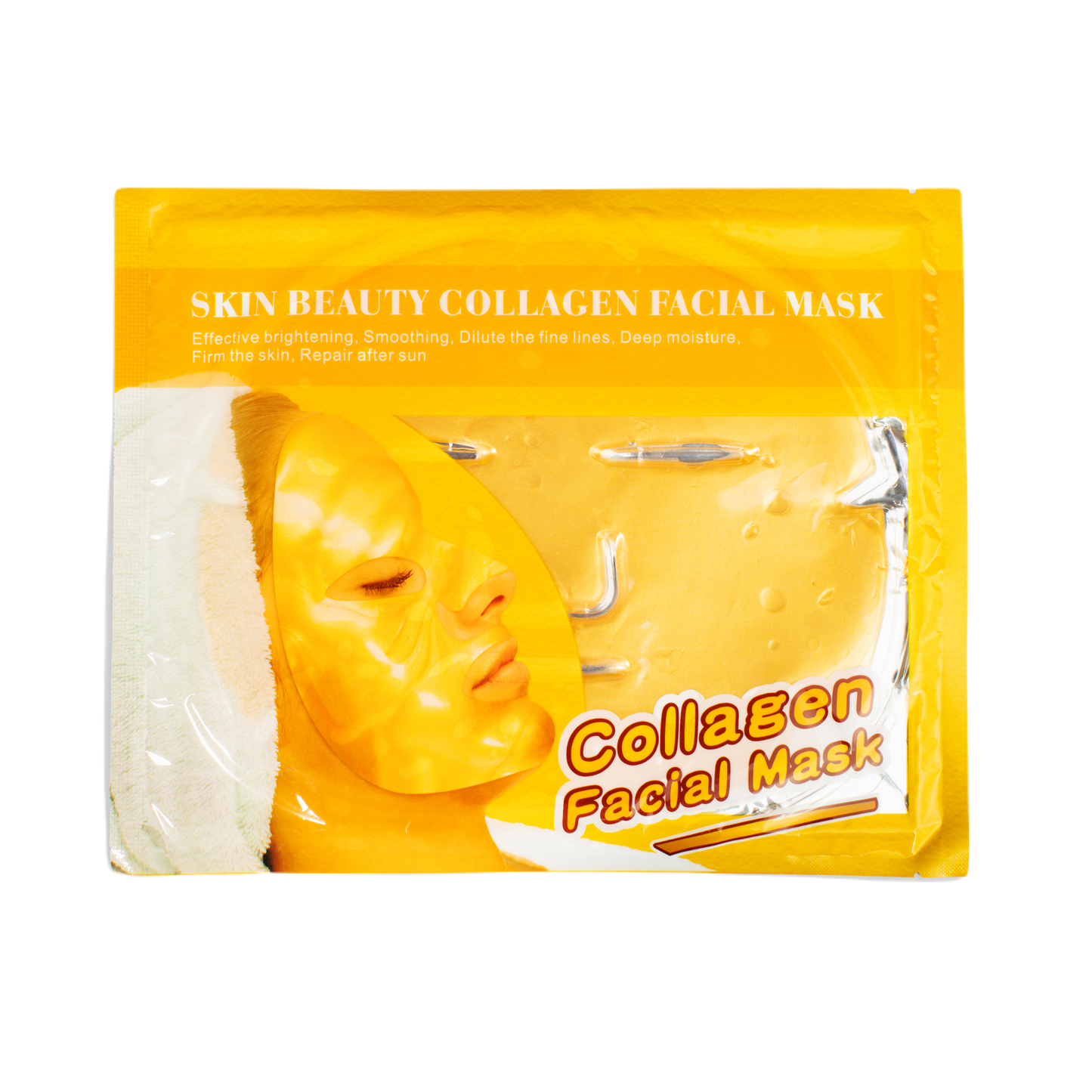 BEAUTY SKIN CARE COLLAGEN FACIAL MASK (GOLD)