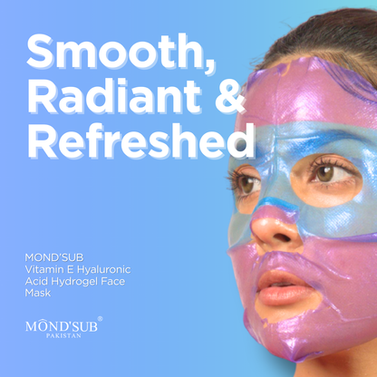 Vitamin E Hyaluronic Acid Hydrogel Face Mask