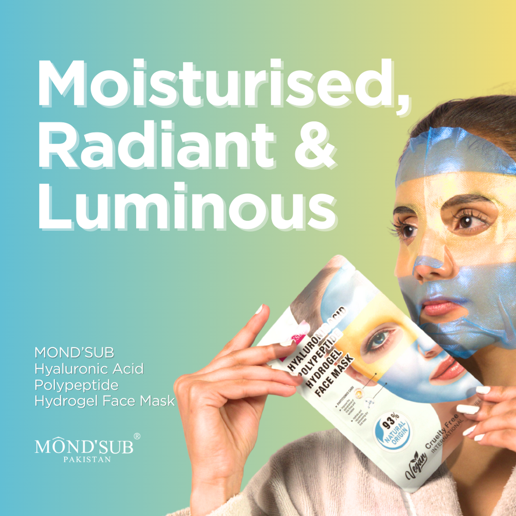 Hyaluronic Acid Polypeptide Hydrogel Face Mask - Firming & Moisture Boost