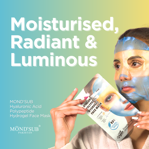 Hyaluronic Acid Polypeptide Hydrogel Face Mask - Firming & Moisture Boost