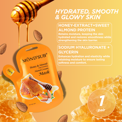 Honey & Almond Deep Nourishing Hand Cream Mask