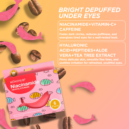 Niacinamide Crystal Eye Mask For Dark Circles & Puffiness