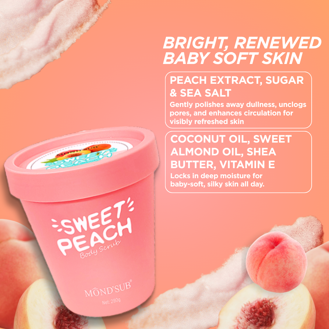 Peach Body Scrub