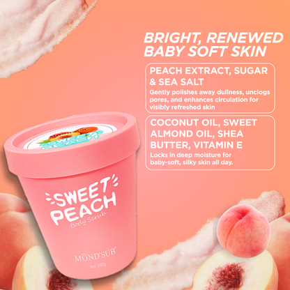 Peach Body Scrub