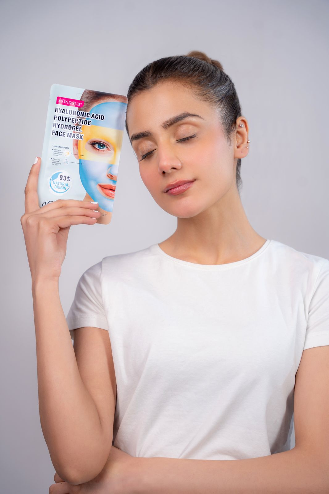 HYALURONIC ACID POLYPEPTIDE HYDROGEL FACE MASK